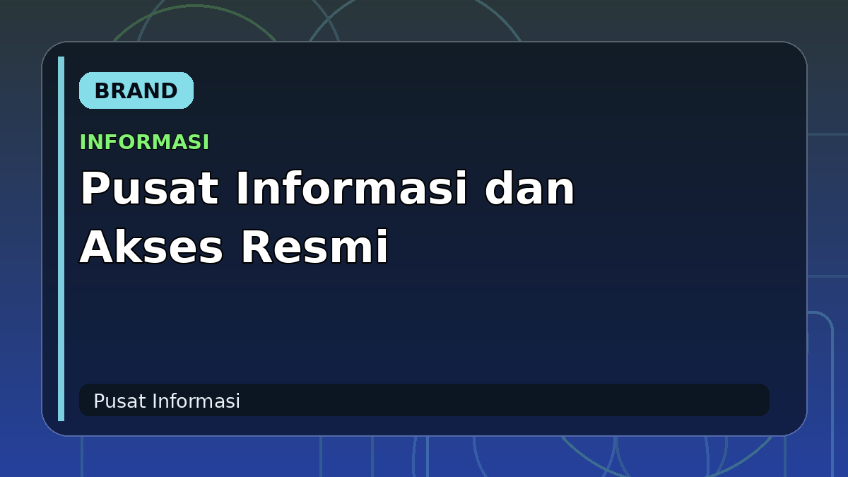 PUNCAK303 Link Login Aman Jalur Resmi Hari Ini Langsung Masuk Tanpa Ribet